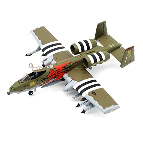 Miniatur des Flugzeugs für A10 A-10 1:144 Militärischer Kämpfer aus Druckguss, Mini-Flugzeug, Modell der Luftfahrtdisziplin, mit Halterung Miniatur des Flugzeugs für A10 A-10 1:144 Militärischer Kämpfer aus Druckguss, Mini-Flugzeug, Modell der Luftfahrtdisziplin, mit Halterung von WWPIS