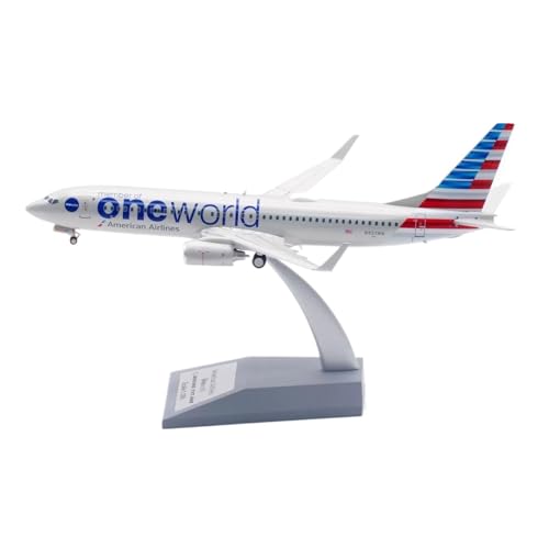 Modellflugzeug Maßstab Modellflugzeug 1:200 für Airlines Oneworld Boeing B737-800 Druckguss Flugzeugmodell Sammlermodellbausatz Maßstab Flugzeugmodell von WWPIS