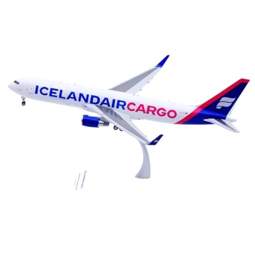 Modellflugzeug Maßstab Modellflugzeug 1:200 für Icelandair Cargo "Interactive Series" B767-300ER Druckguss Flugzeugmodell Sammlermodellbausatz Maßstab Flugzeugmodell von WWPIS