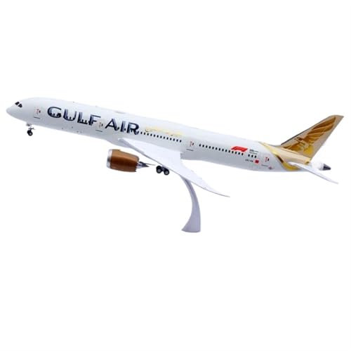 Modellflugzeug Metall Flugzeug Modell 1:200 für Gulf Air "Dreamliner" Boeing B787-9 Druckguss Flugzeug Jet Modell Sammlerstück Modellbausatz Maßstab Flugzeugmodell von WWPIS