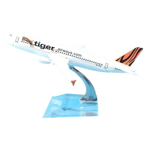 for Tiger Airlines Flugzeugmodell Airbus A320 Flugzeug 16 cm Metalllegierung Druckguss 1:400 Flugzeugmodell Flugzeug Spielzeug mit Halterung for Tiger Airlines Flugzeugmodell Airbus A320 Flugzeug 16 cm Metalllegierung Druckguss 1:400 Flugzeugmodell Flugzeug Spielzeug mit Halterung von WWPIS