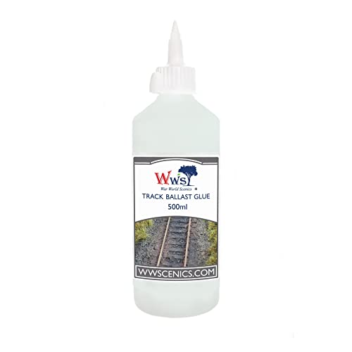 War World Scenics Gleis-Schotter-Kleber 500ml für Modellbahn Tabletop Gelände Modellbau Diorama War World Scenics Gleis-Schotter-Kleber 500ml für Modellbahn Tabletop Gelände Modellbau Diorama von WWS War World Scenics