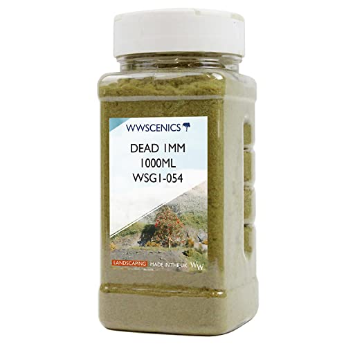 WWScenics | 1mm Abgestorbene Statische Grasfasern | 1000ml | WSG1-054 | Streugras für Modellbahn und Modellbau WWScenics | 1mm Abgestorbene Statische Grasfasern | 1000ml | WSG1-054 | Streugras für Modellbahn und Modellbau von WWS War World Scenics