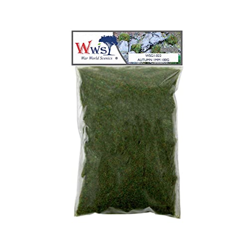 WWScenics | 1mm Herbst Statische Grasfasern | 100g | WSG1-022 | Streugras für Modellbahn und Modellbau WWScenics | 1mm Herbst Statische Grasfasern | 100g | WSG1-022 | Streugras für Modellbahn und Modellbau von WWS War World Scenics