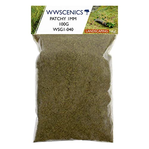 WWScenics | 1mm Uneinheitliche Statische Grasfasern | 100g | WSG1-040 | Streugras für Modellbahn und Modellbau WWScenics | 1mm Uneinheitliche Statische Grasfasern | 100g | WSG1-040 | Streugras für Modellbahn und Modellbau von WWS War World Scenics