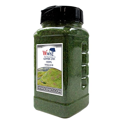 WWS War World Scenics WWScenics | 2mm Sommer Statische Grasfasern | 1000ml | WSG2-018 | Streugras für Modellbahn und Modellbau WWS War World Scenics WWScenics | 2mm Sommer Statische Grasfasern | 1000ml | WSG2-018 | Streugras für Modellbahn und Modellbau von WWS War World Scenics
