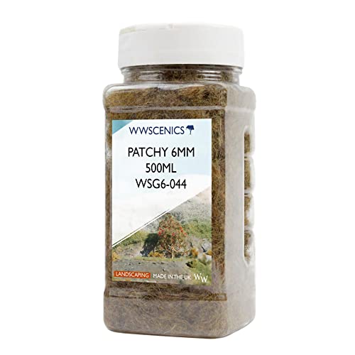 WWScenics | 6mm Uneinheitliche Statische Grasfasern | 500ml | WSG6-044 | Streugras für Modellbahn und Modellbau WWScenics | 6mm Uneinheitliche Statische Grasfasern | 500ml | WSG6-044 | Streugras für Modellbahn und Modellbau von WWS War World Scenics