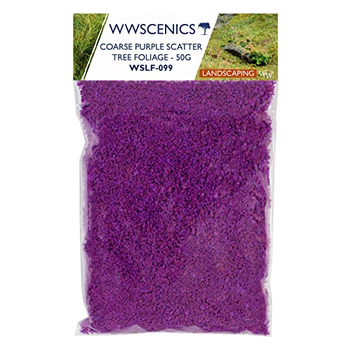 WWS War World Scenics WWScenics Grobes Lila Blumen Laub Foliage 50g | WSLF-099 | Baum-Laub Blumen-Effekt WWS War World Scenics WWScenics Grobes Lila Blumen Laub Foliage 50g | WSLF-099 | Baum-Laub Blumen-Effekt von WWS War World Scenics