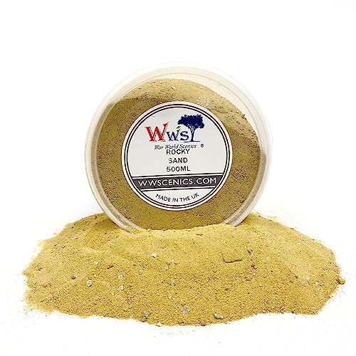 WWS War World Scenics WWScenics Militär Fein-Sand | 500ml Wanne | Materialien Diorama Modellbau WWS War World Scenics WWScenics Militär Fein-Sand | 500ml Wanne | Materialien Diorama Modellbau von WWS War World Scenics