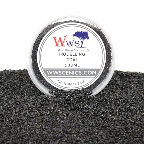 WWS War World Scenics WWScenics Modell Kohle | 180ml Becher | Basing Materialien Diorama Modellbau WWS War World Scenics WWScenics Modell Kohle | 180ml Becher | Basing Materialien Diorama Modellbau von WWS War World Scenics