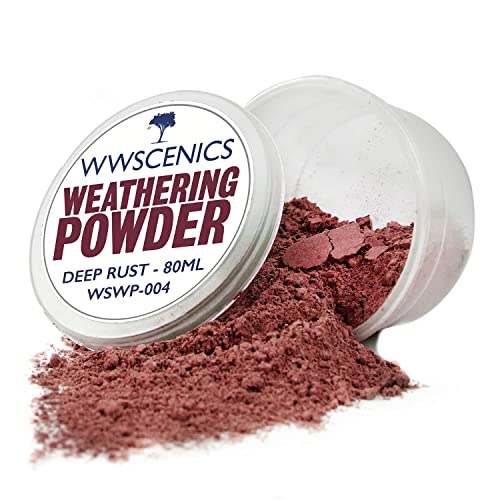 WWS War World Scenics WWScenics | Modell Verwitterung Pulver | Dunkel Rost - WSWP-004-80ml WWS War World Scenics WWScenics | Modell Verwitterung Pulver | Dunkel Rost - WSWP-004-80ml von WWS War World Scenics