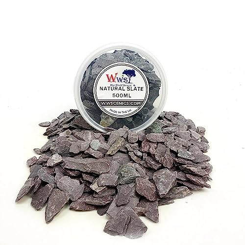 WWScenics Modell Schiefer Naturstein | 500ml Becher | Basing Materialien Diorama Modellbau WWScenics Modell Schiefer Naturstein | 500ml Becher | Basing Materialien Diorama Modellbau von WWS War World Scenics