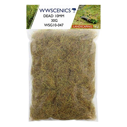 WWScenics | 10mm Abgestorbene Statische Grasfasern | 30g | WSG10-047 | Streugras für Modellbahn und Modellbau WWScenics | 10mm Abgestorbene Statische Grasfasern | 30g | WSG10-047 | Streugras für Modellbahn und Modellbau von WWS War World Scenics