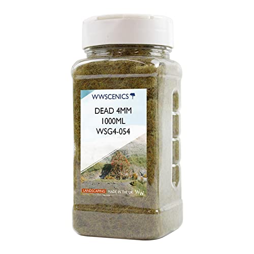 WWS War World Scenics WWScenics | 4mm Abgestorbene Statische Grasfasern | 1000ml | WSG4-054 | Streugras für Modellbahn und Modellbau WWS War World Scenics WWScenics | 4mm Abgestorbene Statische Grasfasern | 1000ml | WSG4-054 | Streugras für Modellbahn und Modellbau von WWS War World Scenics
