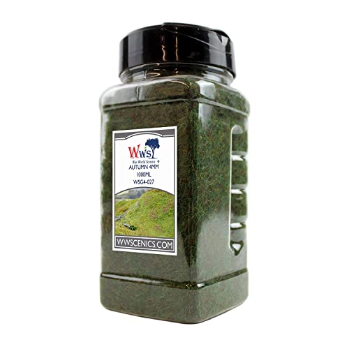 WWS War World Scenics WWScenics | 4mm Herbst Statische Grasfasern | 1000ml | WSG4-027 | Streugras für Modellbahn und Modellbau WWS War World Scenics WWScenics | 4mm Herbst Statische Grasfasern | 1000ml | WSG4-027 | Streugras für Modellbahn und Modellbau von WWS War World Scenics