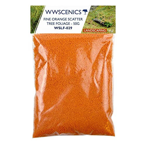 WWScenics Feines Orangen Blumen Laub Foliage 50g | WSLF-029 | Baum-Laub Blumen-Effekt WWScenics Feines Orangen Blumen Laub Foliage 50g | WSLF-029 | Baum-Laub Blumen-Effekt von WWS War World Scenics