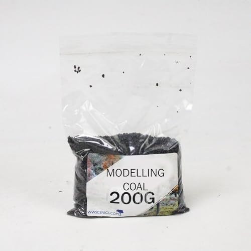 WWS War World Scenics WWScenics Modell Kohle | 200g Beutel | Basing Materialien Diorama Modellbau WWS War World Scenics WWScenics Modell Kohle | 200g Beutel | Basing Materialien Diorama Modellbau von WWS War World Scenics