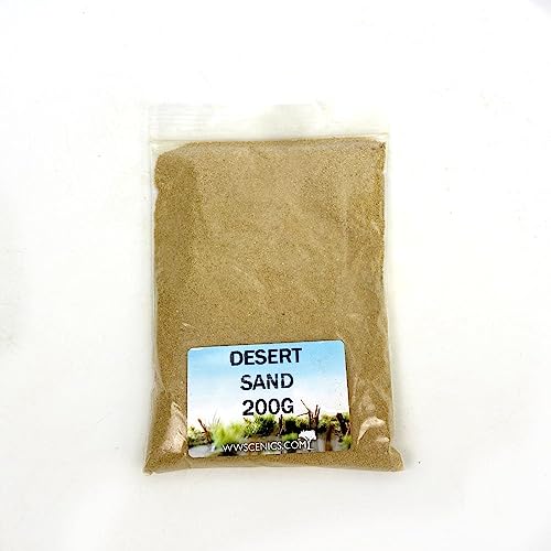 WWS War World Scenics WWScenics Modell Wüste-Sand | 200g Beutel | Basing Materialien Diorama Modellbau WWS War World Scenics WWScenics Modell Wüste-Sand | 200g Beutel | Basing Materialien Diorama Modellbau von WWS War World Scenics