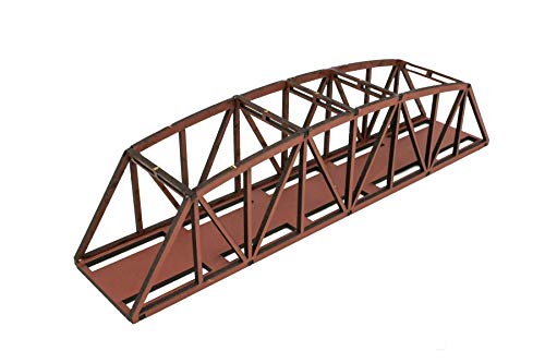War World Scenics Einspurige Spur N Bogenbrücke 200mm (Farbe wählen) - Modellbahn Modellbau Modelleisenbahn Modell Diorama Layout Brücke Eisenbahn Bahnanlage von WWS War World Scenics