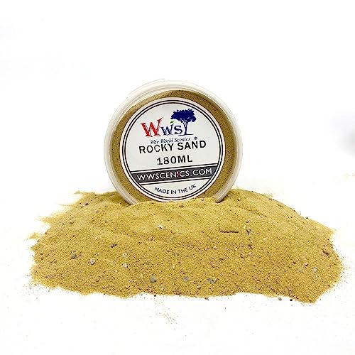 WWS War World Scenics WWScenics Militär Fein-Sand | 180ml Wanne | Materialien Diorama Modellbau WWS War World Scenics WWScenics Militär Fein-Sand | 180ml Wanne | Materialien Diorama Modellbau von WWS War World Scenics