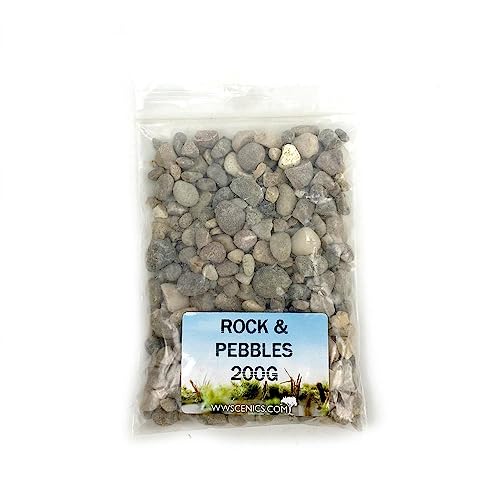 WWScenics Felsen & Kieselsteine | 200g Beutel | Basing Materialien Diorama Modellbau WWScenics Felsen & Kieselsteine | 200g Beutel | Basing Materialien Diorama Modellbau von WWS War World Scenics