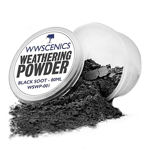 WWScenics | Modell Verwitterung Pulver | Schwarze Ruß - WSWP-001-80ml WWScenics | Modell Verwitterung Pulver | Schwarze Ruß - WSWP-001-80ml von WWS War World Scenics