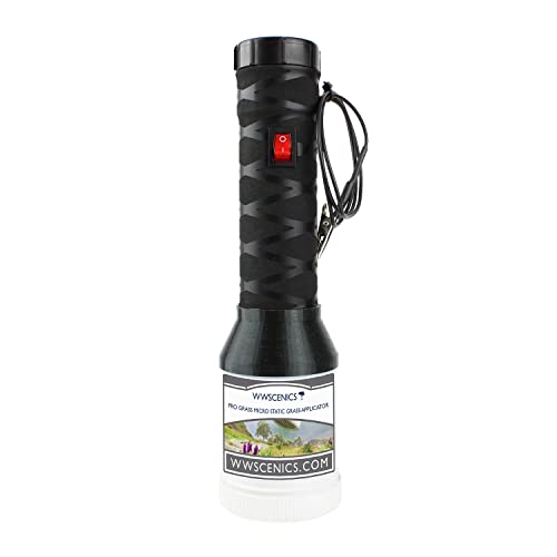 War World Scenics Pro Grass Micro Beflockung Gerät - Karten Basteln Kunstgewerbe Elektrostatische Machine für Heimwerker Flocke Flocken Statische Fasern Modell War World Scenics Pro Grass Micro Beflockung Gerät - Karten Basteln Kunstgewerbe Elektrostatische Machine für Heimwerker Flocke Flocken Statische Fasern Modell von WWS War World Scenics