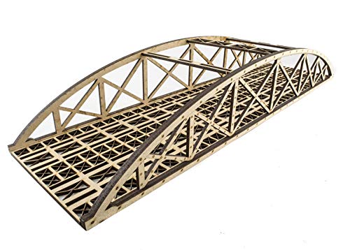War World Scenics Zweispurige Hoch-Detail Stabbogenbrücke 560mm - Spur 00/H0 MDF Modellbahn Modellbau Landschaft Gelände War World Scenics Zweispurige Hoch-Detail Stabbogenbrücke 560mm - Spur 00/H0 MDF Modellbahn Modellbau Landschaft Gelände von WWS War World Scenics