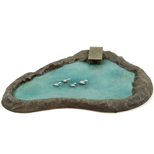 Ente Teich OO/HO Gauge Unpainted von WWS - Modellbahn, Diorama, Landschaft, Landschaft Ente Teich OO/HO Gauge Unpainted von WWS - Modellbahn, Diorama, Landschaft, Landschaft von WWS