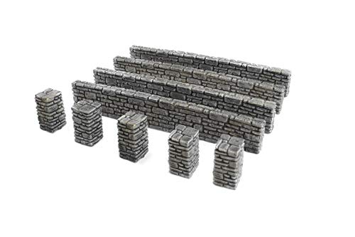 War World Gaming World at War Steinmauer und Säulen - 28mm WW1 WW2 Tabletop Gelände Modellbau War World Gaming World at War Steinmauer und Säulen - 28mm WW1 WW2 Tabletop Gelände Modellbau von War World Gaming
