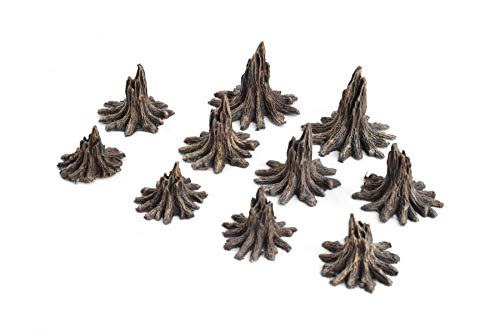 War World Gaming World at War Ruinierte Baum-Stümpfe x 10 - 28mm WW1 WW2 Tabletop Gelände Modellbau War World Gaming World at War Ruinierte Baum-Stümpfe x 10 - 28mm WW1 WW2 Tabletop Gelände Modellbau von War World Gaming