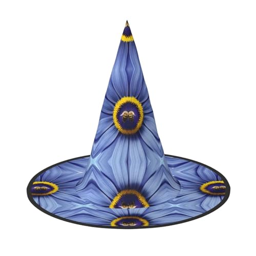 Blume Herz Biene 1 Stück Halloween Hexenhut Kostüm Party Hut geeignet für Bühnenspiel Zubehör von WXCJWD