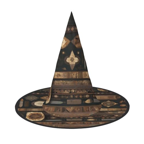Bohemian-Stil, 1 Stück, Halloween-Hexenhut, Kostüm, Partyhut, geeignet für Bühnenspiel-Zubehör von WXCJWD