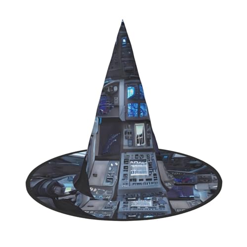 Cabin of the Future 1 PC Halloween Hexenhut Kostüm Party Hut Geeignet für Bühnenspielzubehör von WXCJWD