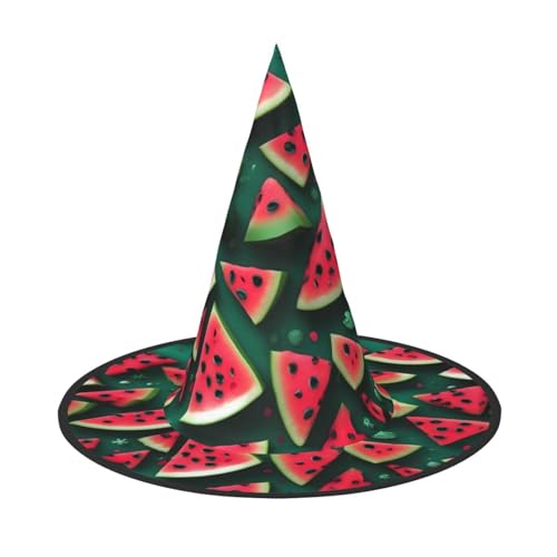 Dream Wassermelone 1 Stück Halloween Hexenhut Kostüm Party Hut geeignet für Bühnenspiel Zubehör von WXCJWD