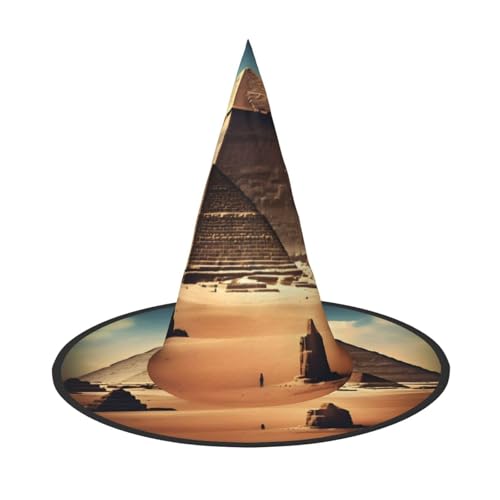 Dreaming of the Pyramids of Khufu 1PC Halloween Hexenhut Kostüm Party Hut Geeignet für Bühnenspielzubehör von WXCJWD