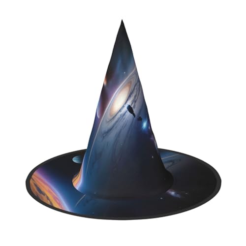 Ein faszinierendes Universum 1 Stück Halloween Hexenhut Kostüm Party Hut geeignet für Bühnenspielzubehör von WXCJWD