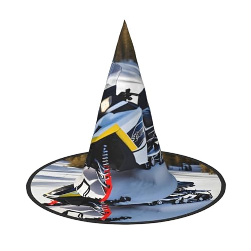 Fortschrittliches Schneemobil 3 Stück Halloween Hexenhut Kostüm Party Hut geeignet für Bühnenspielzubehör Fortschrittliches Schneemobil 3 Stück Halloween Hexenhut Kostüm Party Hut geeignet für Bühnenspielzubehör von WXCJWD