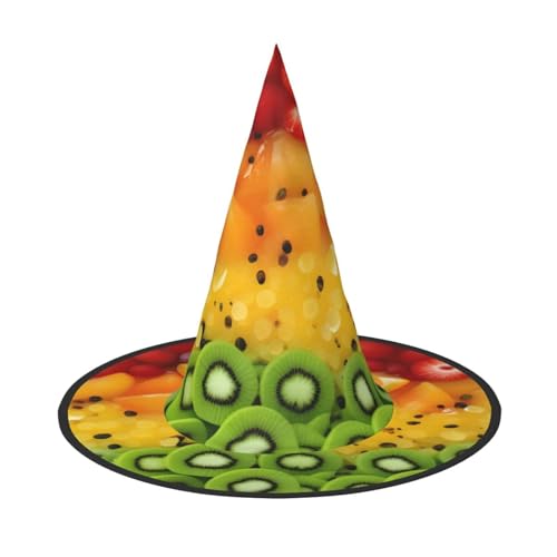 Frisches Obst, Halloween-Hexenhut, Kostüm, Partyhut, geeignet für Bühnenspiel-Zubehör, 3 Stück Frisches Obst, Halloween-Hexenhut, Kostüm, Partyhut, geeignet für Bühnenspiel-Zubehör, 3 Stück von WXCJWD