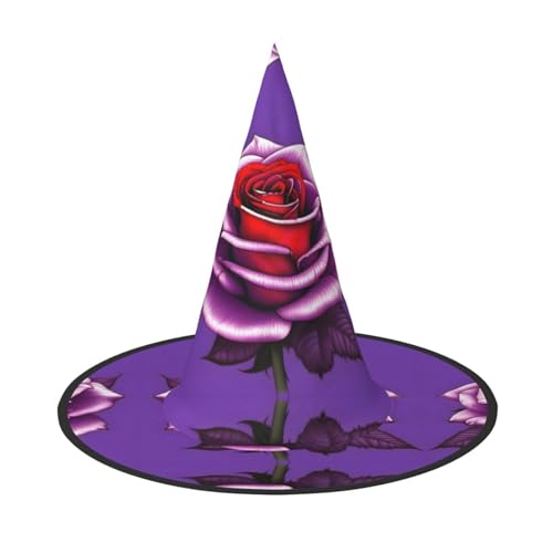 Fuchsia Rose 1 Stück Halloween Hexenhut Kostüm Party Hut geeignet für Bühnenspielzubehör Fuchsia Rose 1 Stück Halloween Hexenhut Kostüm Party Hut geeignet für Bühnenspielzubehör von WXCJWD