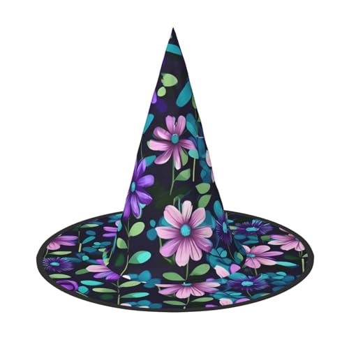 Lila Kamelie 1 Stück Halloween Hexenhut Kostüm Party Hut geeignet für Bühnenspielzubehör von WXCJWD