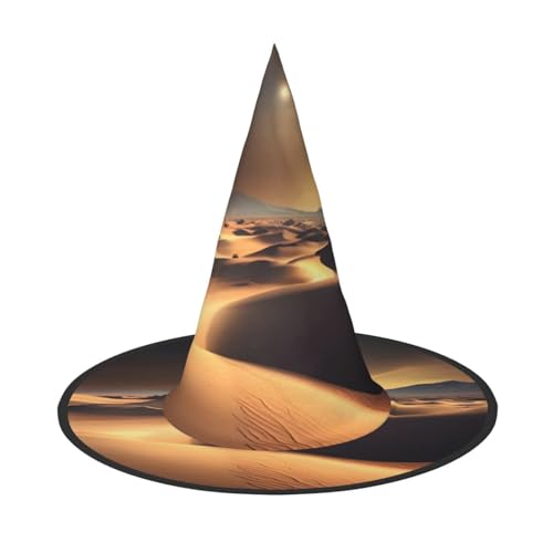 Sahara Wüste 2 Stück Halloween Hexenhut Kostüm Party Hut geeignet für Bühnenspielzubehör Sahara Wüste 2 Stück Halloween Hexenhut Kostüm Party Hut geeignet für Bühnenspielzubehör von WXCJWD