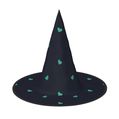 Schöner blauer Hintergrund, 1 Stück Halloween-Hexenhut, Kostüm, Partyhut, geeignet für Bühnenspiel-Zubehör Schöner blauer Hintergrund, 1 Stück Halloween-Hexenhut, Kostüm, Partyhut, geeignet für Bühnenspiel-Zubehör von WXCJWD