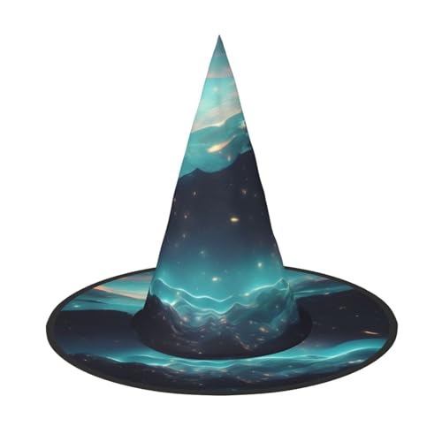 Science-Fiction-Sterne, Halloween-Hexenhut, Kostüm, Partyhut, geeignet für Bühnenspiel-Zubehör, 3 Stück Science-Fiction-Sterne, Halloween-Hexenhut, Kostüm, Partyhut, geeignet für Bühnenspiel-Zubehör, 3 Stück von WXCJWD