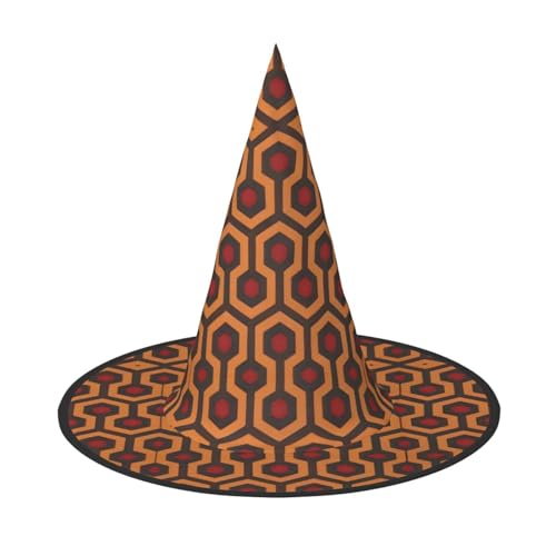 Shining Overlook Halloween-Hexenhut, Kostüm, Partyhut, geeignet für Bühnenspiel-Zubehör, 3 Stück von WXCJWD
