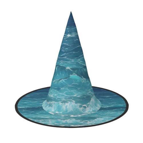 The Deep Blue Sea Halloween-Hexenhut, Kostüm, Partyhut, geeignet für Bühnenspiel-Zubehör, 3 Stück von WXCJWD