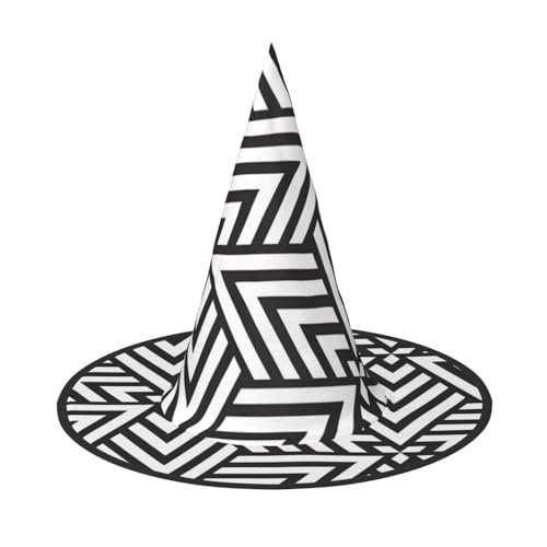printidea 1 Stück Halloween Hexenhut Kostüm Party Hut geeignet für Bühnenspiel Zubehör von WXCJWD