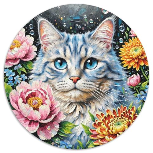 1000 Teile Britisch Kurzhaar Puzzle Für Jugendliche Und Erwachsene Geschicklichkeitsspiel Britisch Kurzhaar Blumen Puzzles Aus Karton Wohndekoration Einzigartiges Geschenk 1000pcs (67.5x67.5cm) von WXLWHR