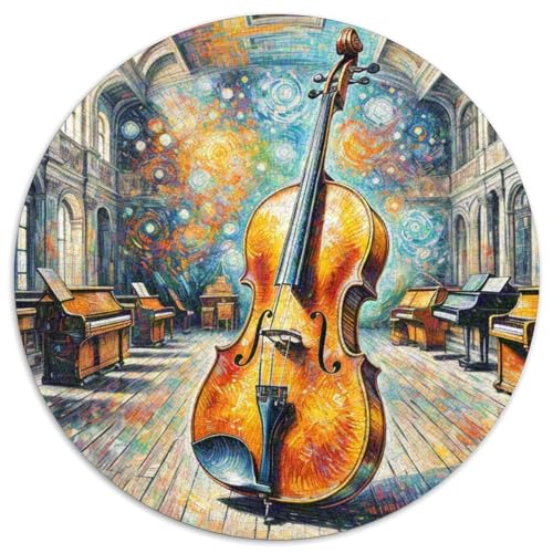 1000 Teile Cello Puzzle Für Erwachsene Und Kinder Schwieriges Spiel Familien Spiel Puzzle Aus Karton Wohndekoration Geschenk Für Erwachsene 1000pcs (67.5x67.5cm) von WXLWHR
