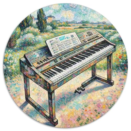 1000 Teile Elektronische Tastatur Puzzle Für Erwachsene Und Kinder Puzzlespiel Kreativspiel Familien Spiel Puzzle Aus Karton Wohndekoration Geschenk Zum Geburtstag 1000pcs (67.5x67.5cm) von WXLWHR
